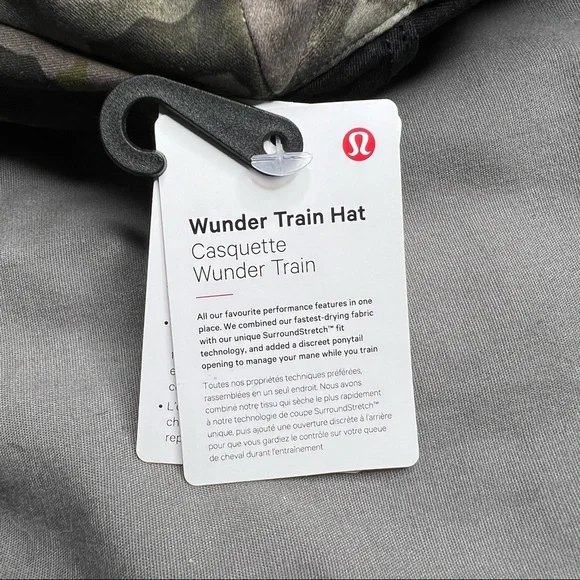 Lululemon Wunder Train Hat NWT Size XS/S *Brand New Never Worn* Green Camo - Picture 11 of 16